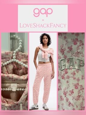🎀 RARE GAP × LOVE SHACK FANCY Size XL Floral Loungewear
Hoodie Sweatshirt 🎀